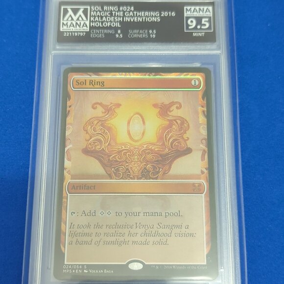 Sol Ring #024 - Masterpiece Series: Kaladesh Inventions (MPS) PSA 9.5 - Picture 1 of 4